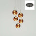 Multi Lava Round Pendant Lamp - DWHOME