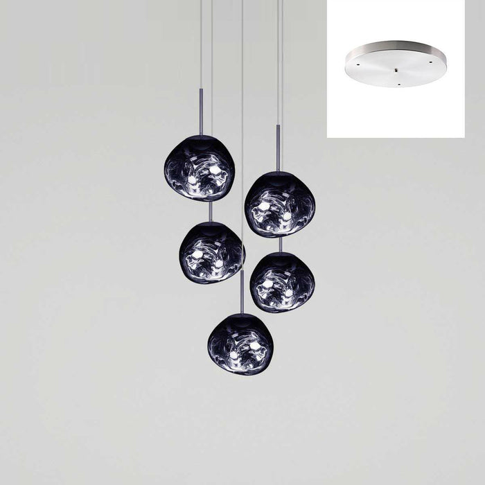Multi Lava Round Pendant Lamp - DWHOME