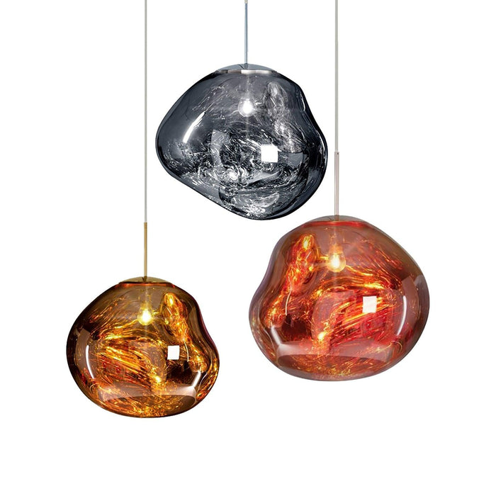 Multi Lava Round Pendant Lamp - DWHOME
