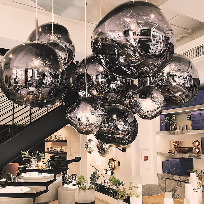 Multi Lava Round Pendant Lamp - DWHOME