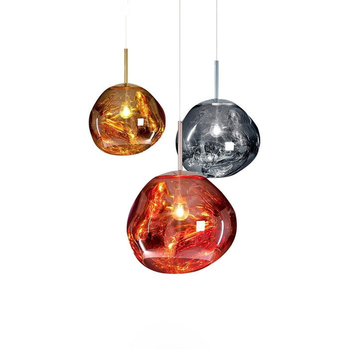 Multi Lava Round Pendant Lamp - DWHOME