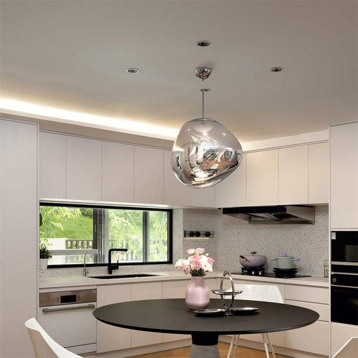 Multi Lava Round Pendant Lamp - DWHOME