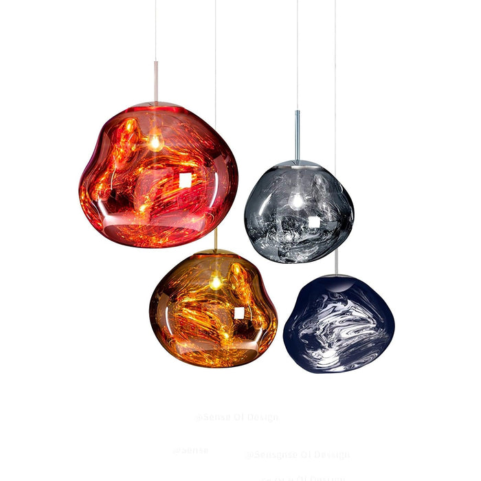 Multi Lava Round Pendant Lamp - DWHOME