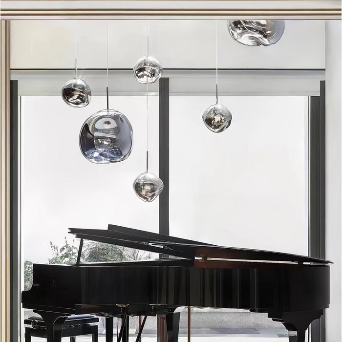 Multi Lava Round Pendant Lamp - DWHOME