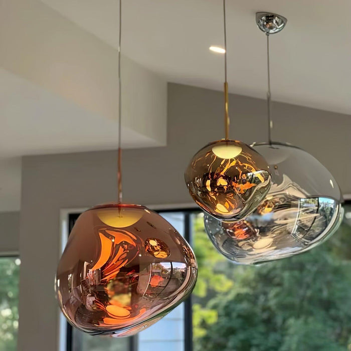 Multi Lava Round Pendant Lamp - DWHOME