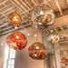 Multi Lava Round Pendant Lamp - DWHOME