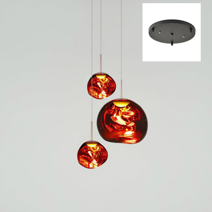 Multi Lava Round Pendant Lamp - DWHOME