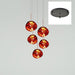 Multi Lava Round Pendant Lamp - DWHOME