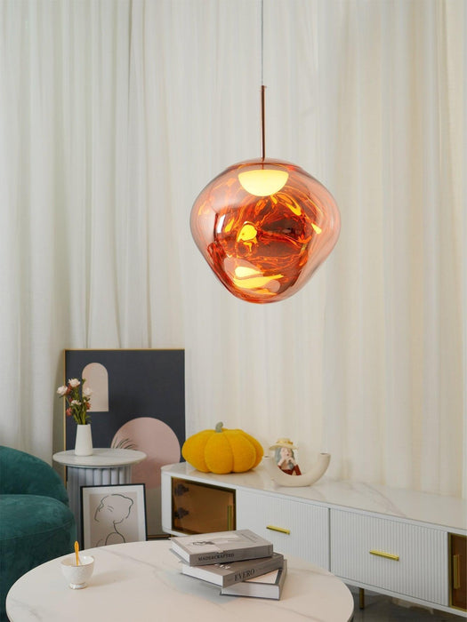 Multi Lava Round Pendant Lamp - DWHOME