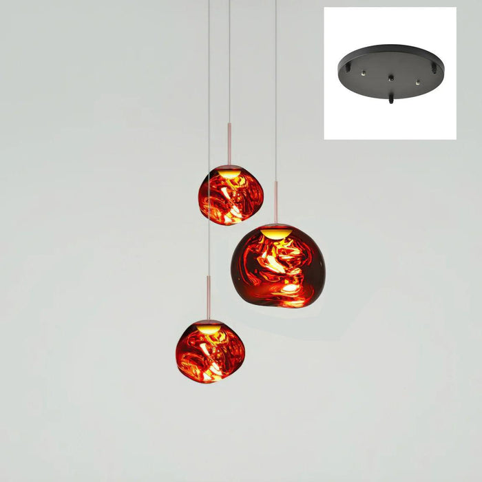 Multi Lava Round Pendant Lamp - DWHOME