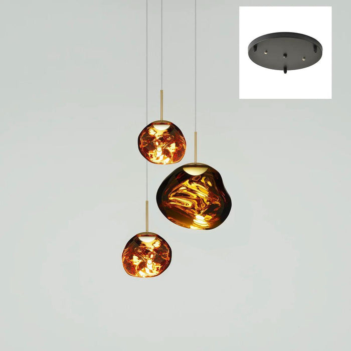 Multi Lava Round Pendant Lamp - DWHOME