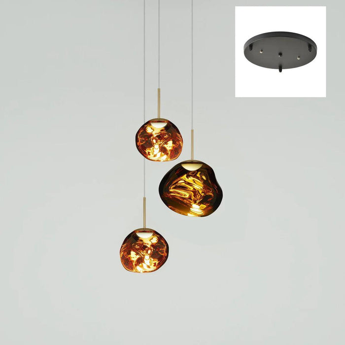 Multi Lava Round Pendant Lamp - DWHOME