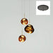 Multi Lava Round Pendant Lamp - DWHOME