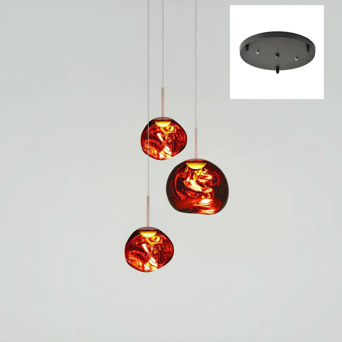 Multi Lava Round Pendant Lamp - DWHOME