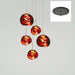 Multi Lava Round Pendant Lamp - DWHOME