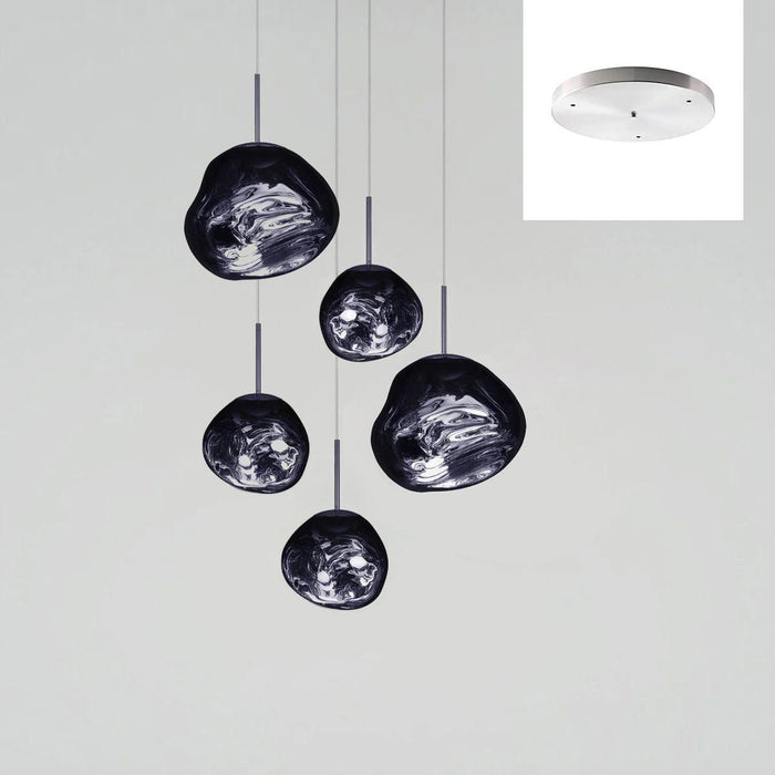 Multi Lava Round Pendant Lamp - DWHOME