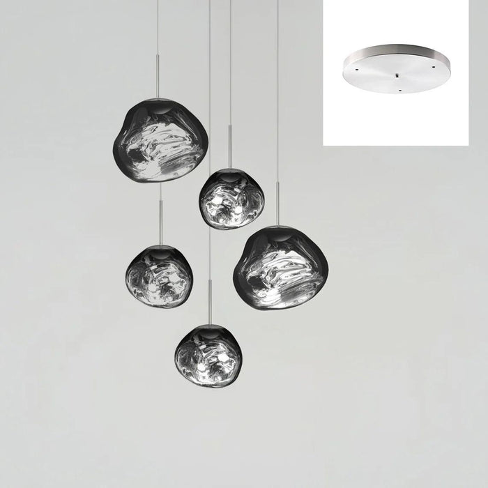 Multi Lava Round Pendant Lamp - DWHOME