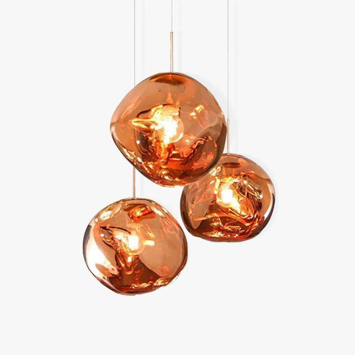 Multi Lava Round Pendant Lamp - DWHOME