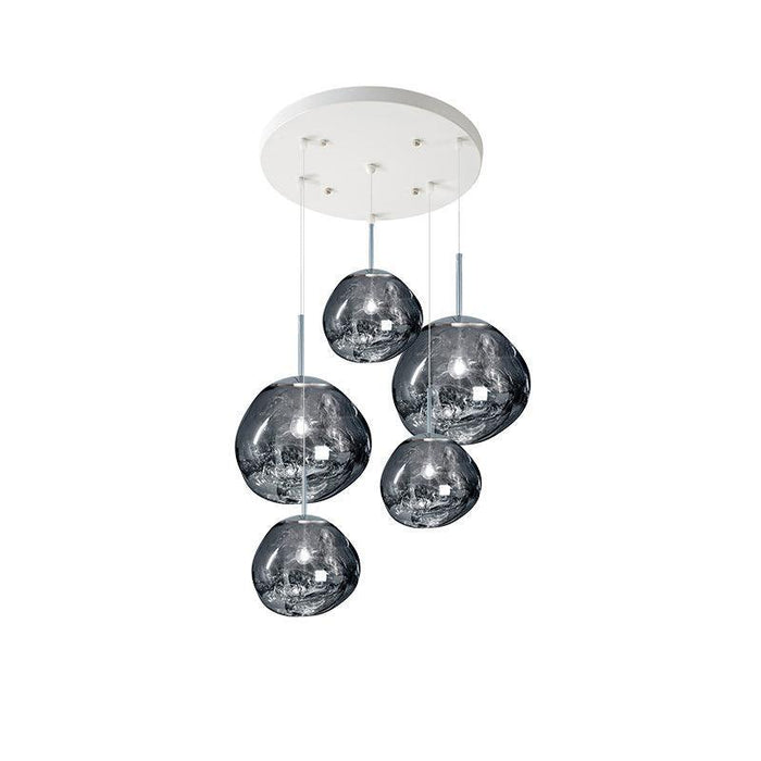 Multi Lava Round Pendant Lamp - DWHOME
