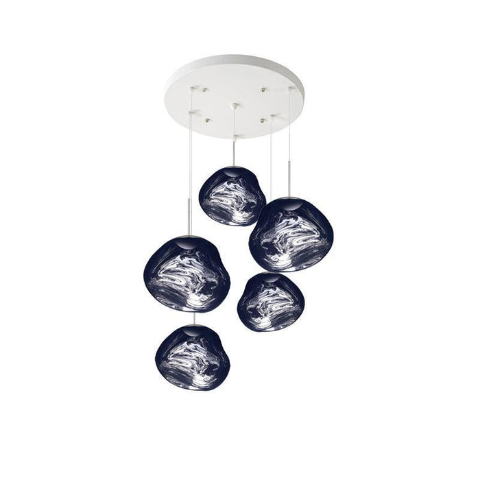 Multi Lava Round Pendant Lamp - DWHOME