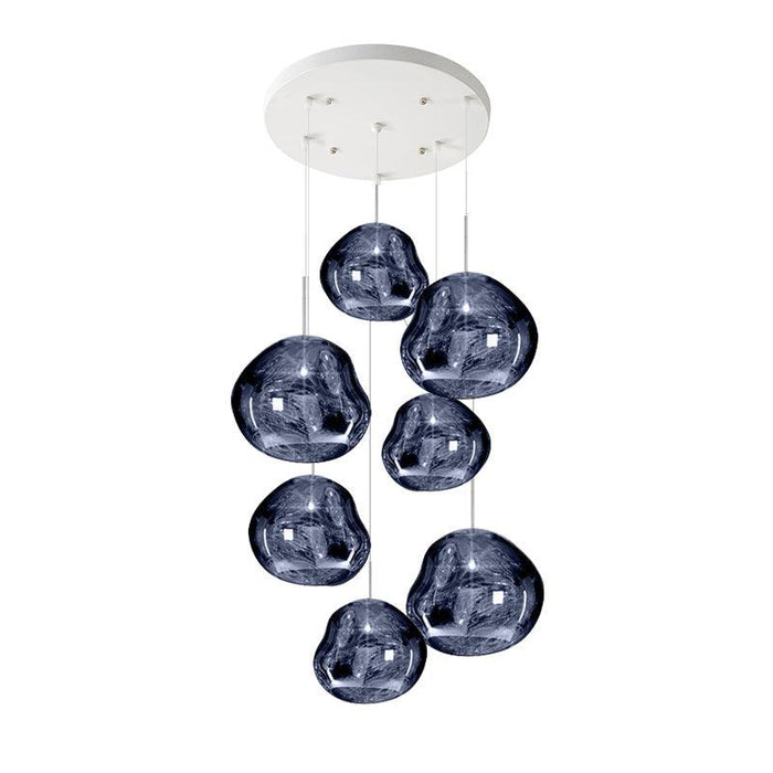 Multi Lava Round Pendant Lamp - DWHOME