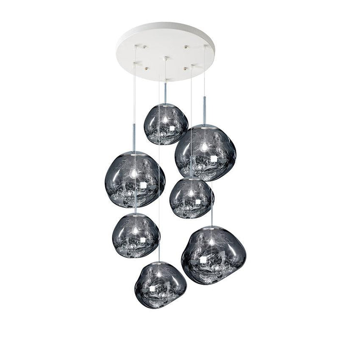 Multi Lava Round Pendant Lamp - DWHOME