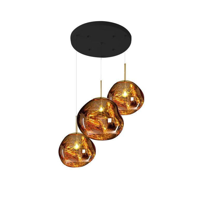 Multi Lava Round Pendant Lamp - DWHOME