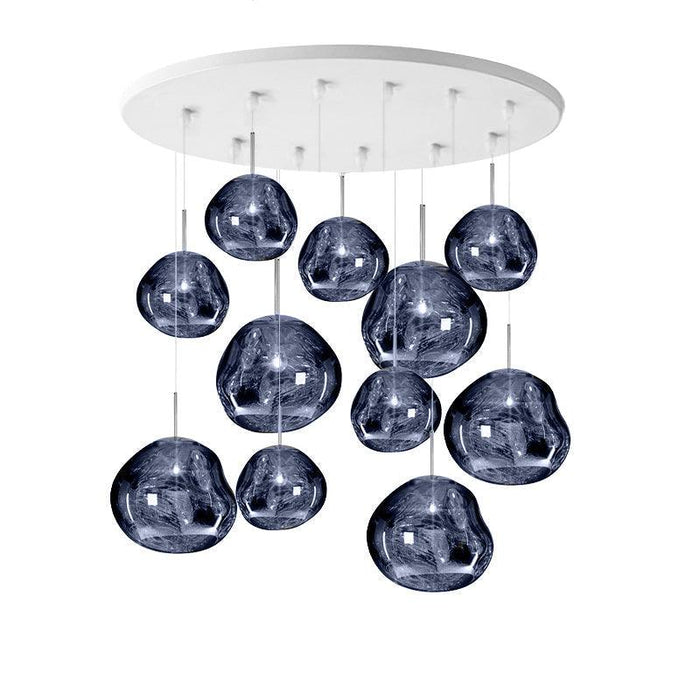Multi Lava Round Pendant Lamp - DWHOME