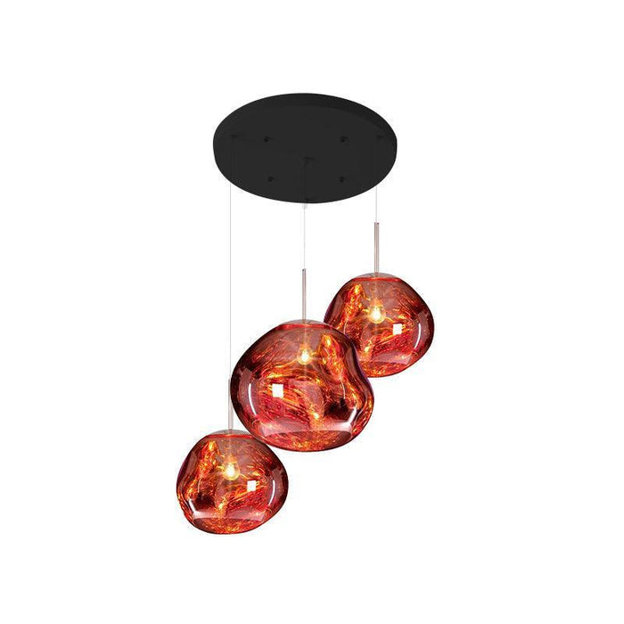 Multi Lava Round Pendant Lamp - DWHOME