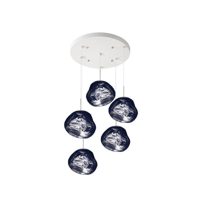 Multi Lava Round Pendant Lamp - DWHOME