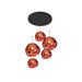 Multi Lava Round Pendant Lamp - DWHOME