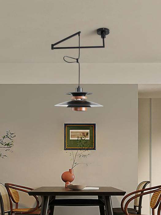 Mercero Swing Arm Pendant Lamp-DWHOME