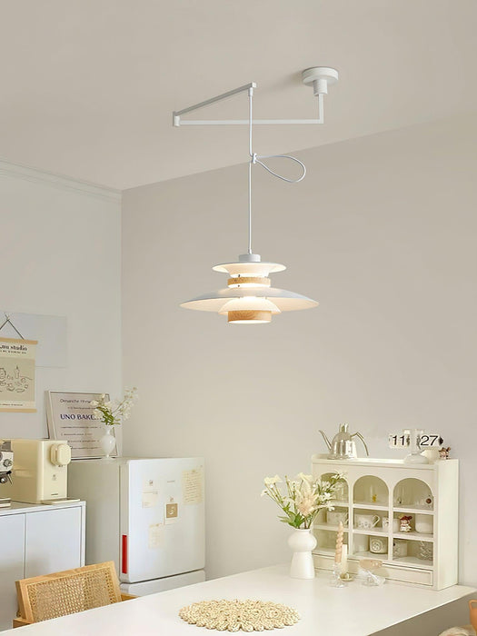 Mercero Swing Arm Pendant Lamp-DWHOME