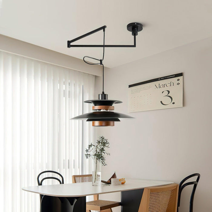 Mercero Swing Arm Pendant Lamp-DWHOME