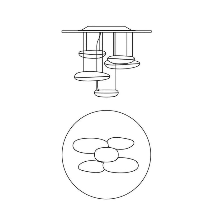 Mercury Chandelier-DWHOME