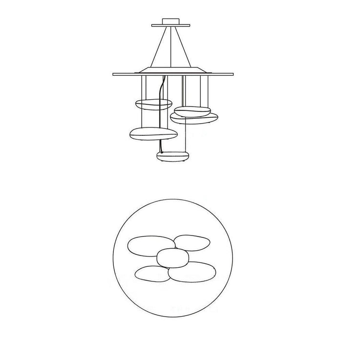 Mercury Ceiling Lamp-DWHOME