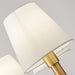 Meridian Mid Century Brass Chandelier - DWHOME