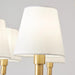 Meridian Mid Century Brass Chandelier - DWHOME