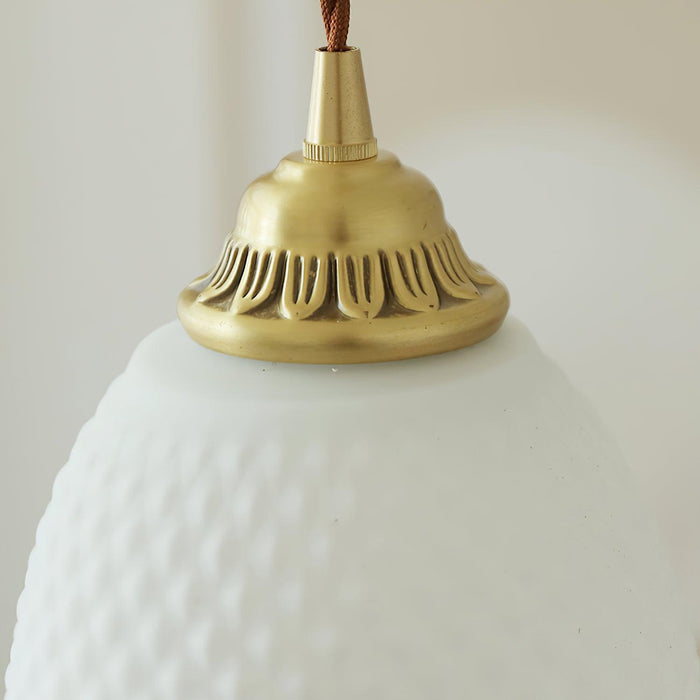 Mesh Tassel Glass Pendant Light - DWHOME
