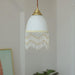 Mesh Tassel Glass Pendant Light - DWHOME