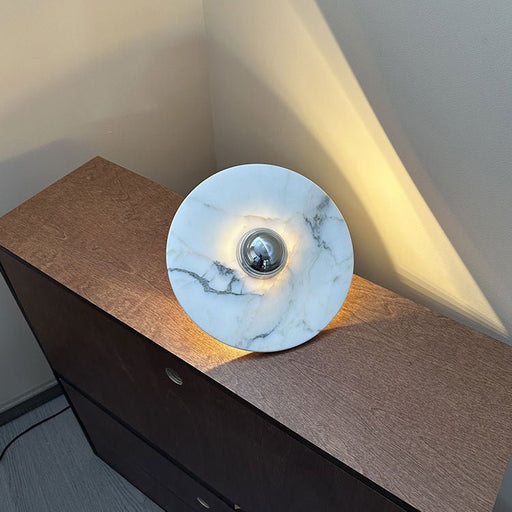 Messier Marble Rechargeable Wall Lamp-DWHOME