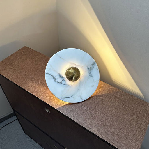 Messier Marble Rechargeable Wall Lamp-DWHOME