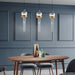 Metal Glass Pendant Light-DWHOME