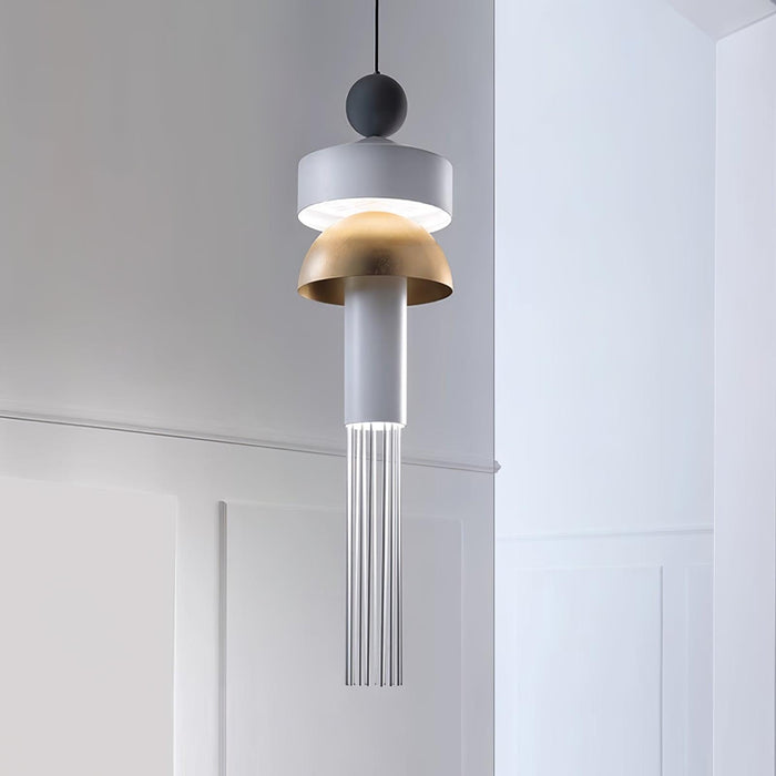 Metal Glass Pendant Light-DWHOME