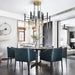Metal Tubular Chandelier - DWHOME