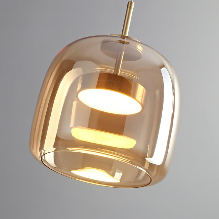 Metro Sphere Glass Pendant Lamp-DWHOME