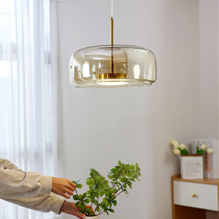 Metro Sphere Glass Pendant Lamp-DWHOME