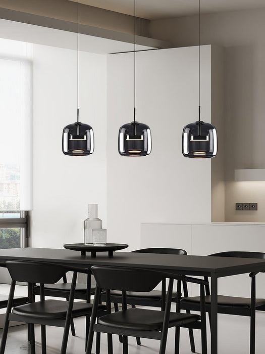 Metro Sphere Glass Pendant Lamp-DWHOME