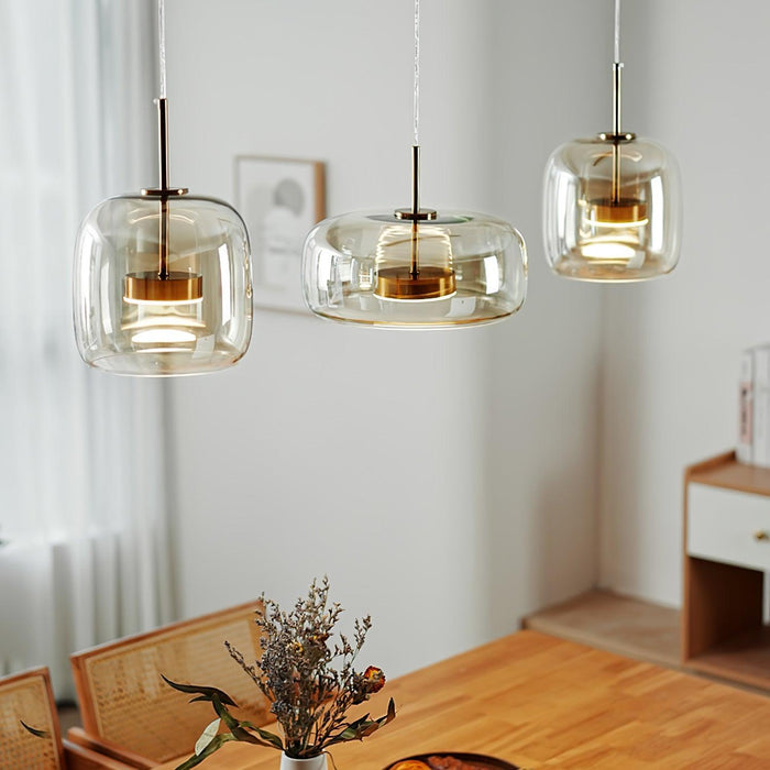 Metro Sphere Glass Pendant Lamp-DWHOME