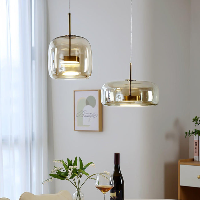Metro Sphere Glass Pendant Lamp-DWHOME